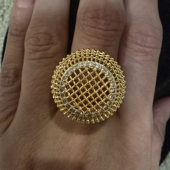 21kgp Dubai Jewelery Elegant Gold Ring - Picture 4 of 7